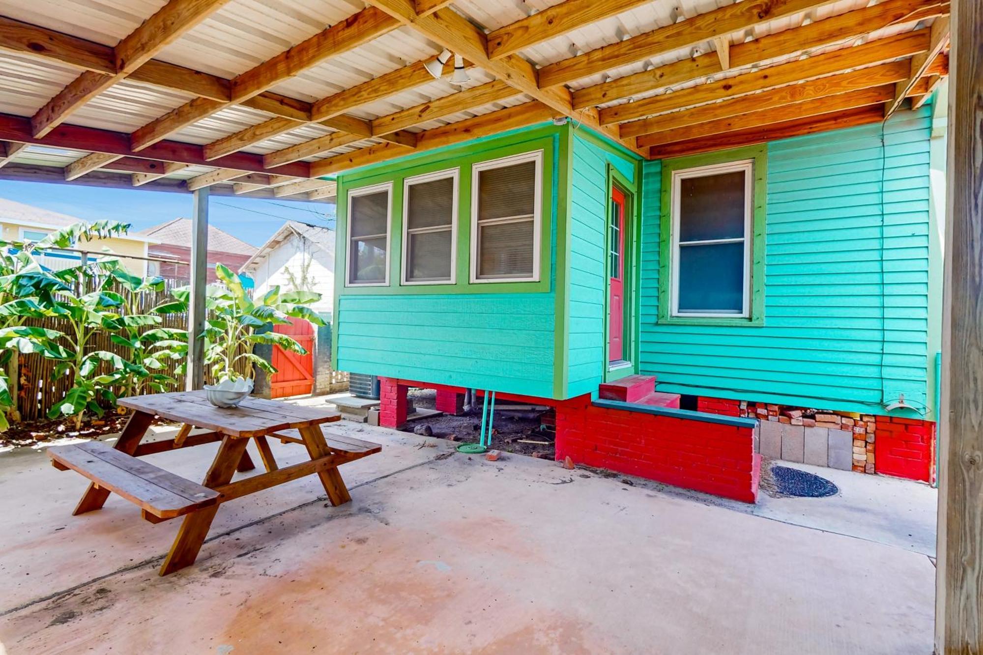 Sky Blue Beach Galveston Exterior photo